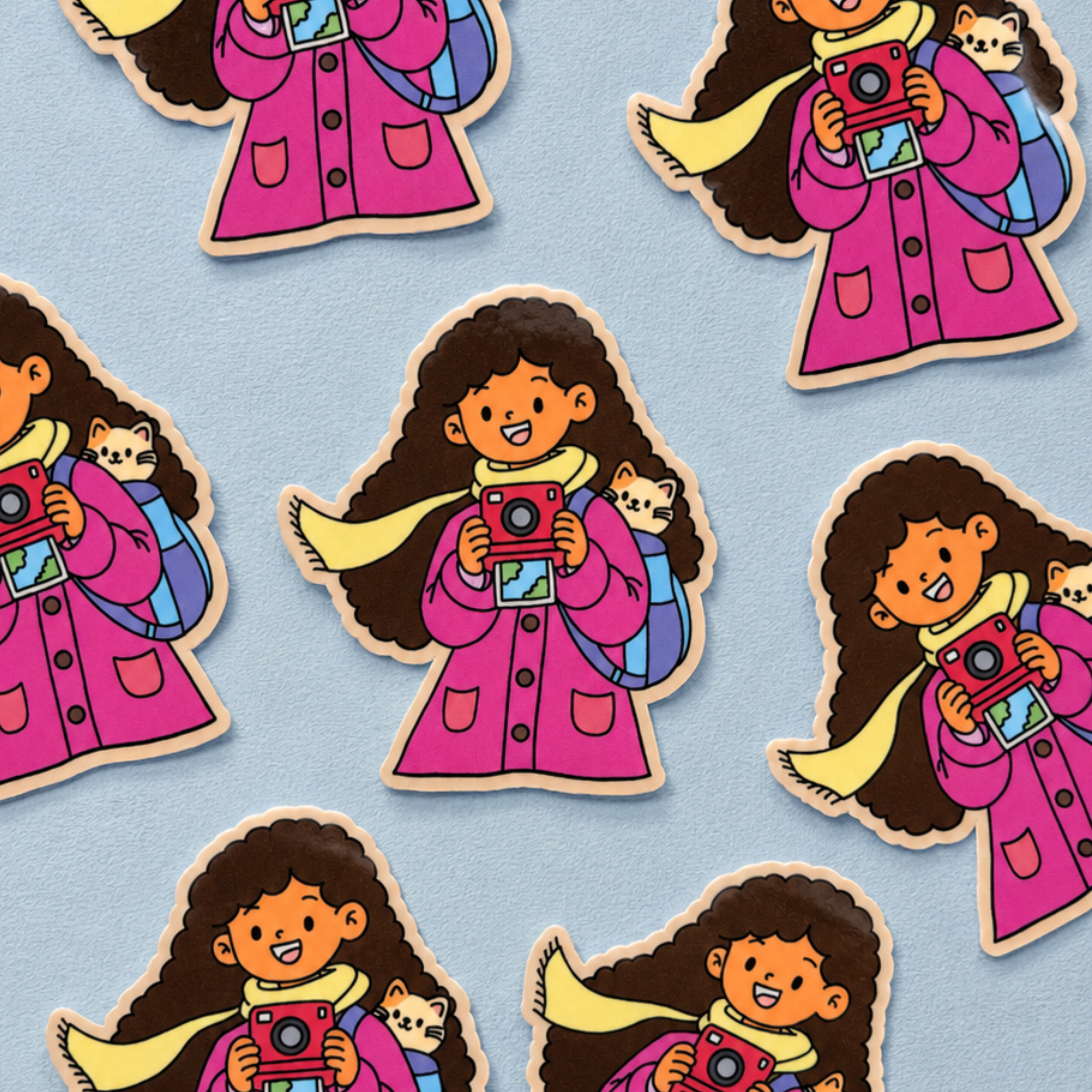 Say Cheese Sticker