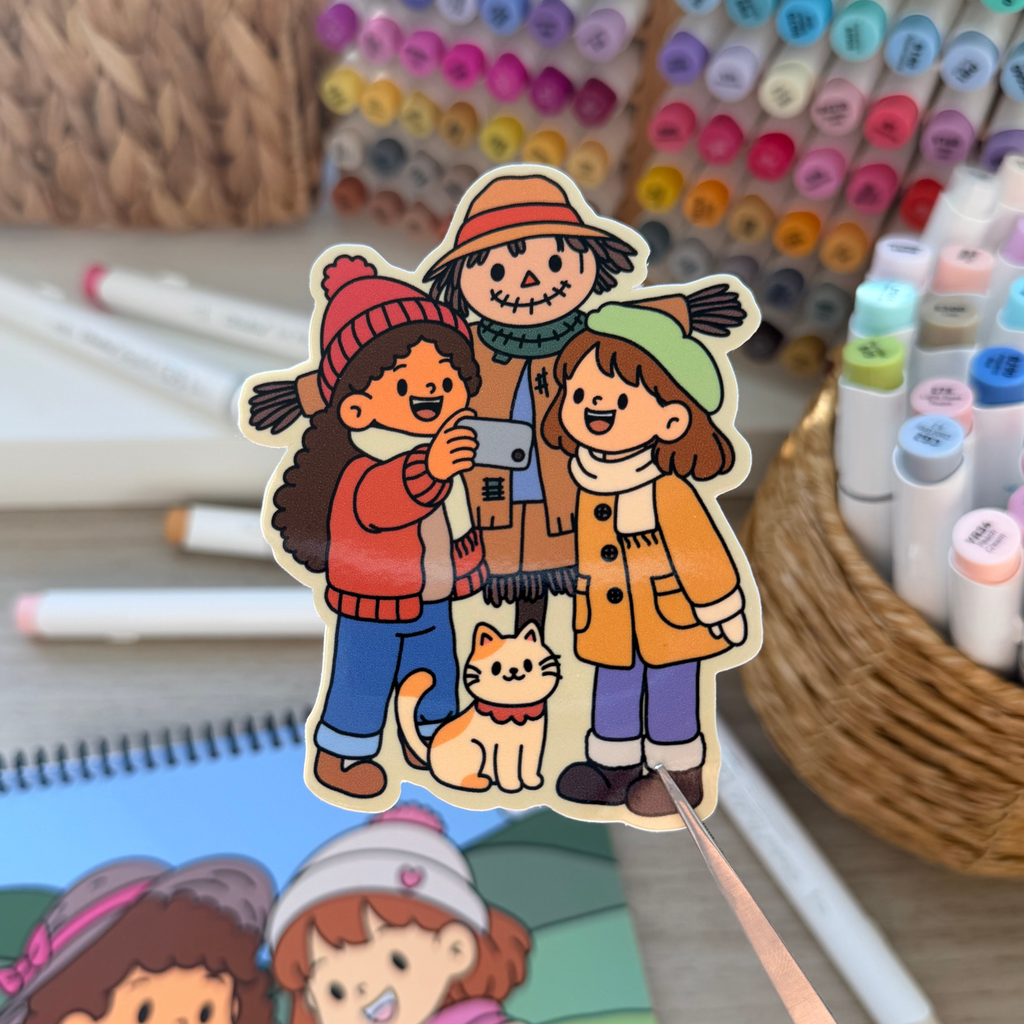 Scare Crow Sticker