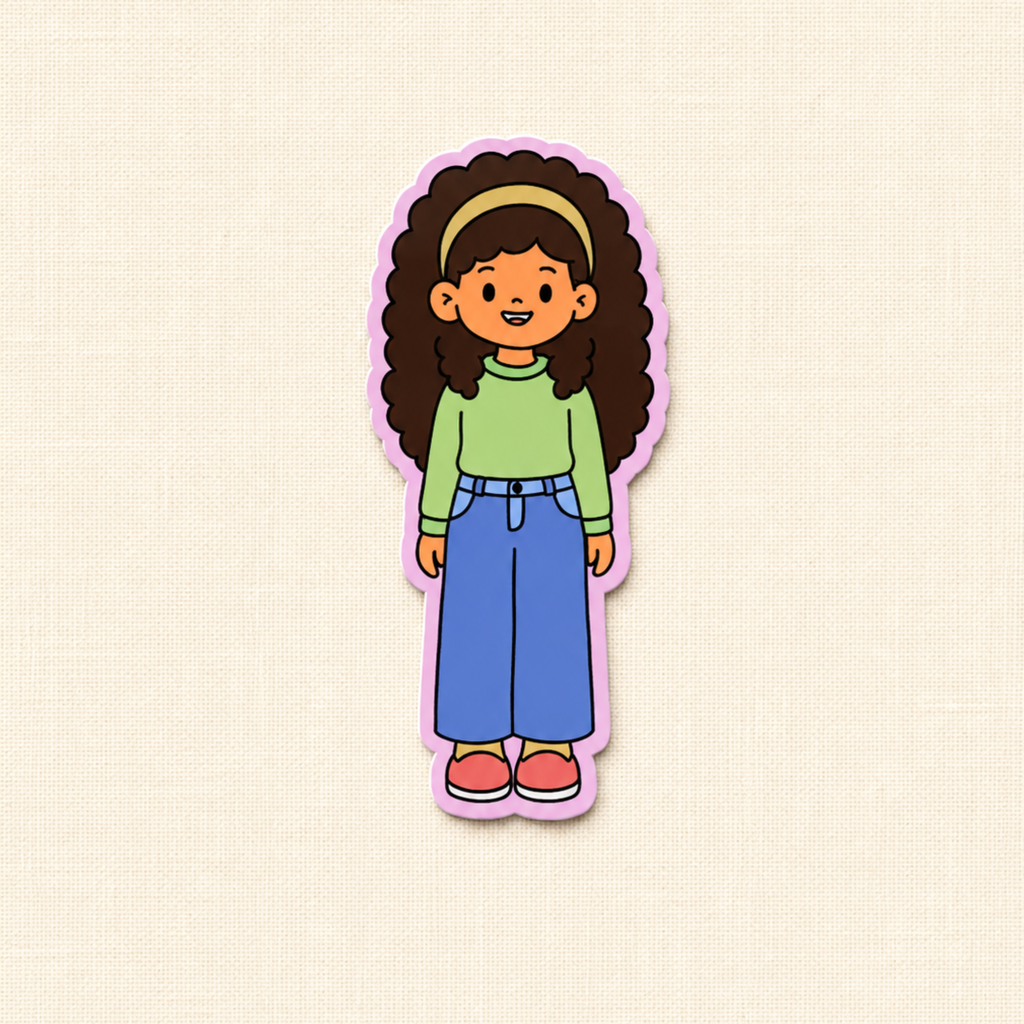 Mila Sticker