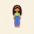 Mila Sticker