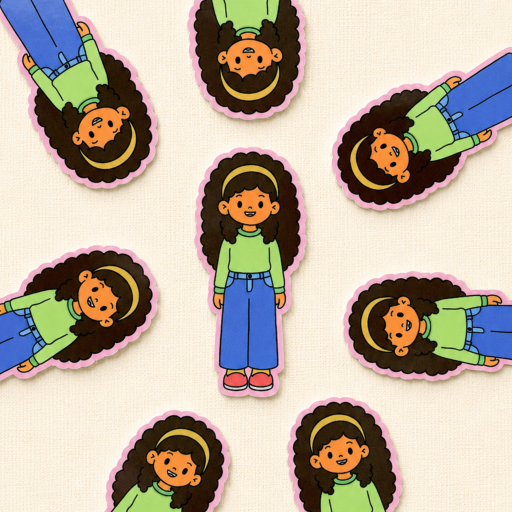 Mila Sticker