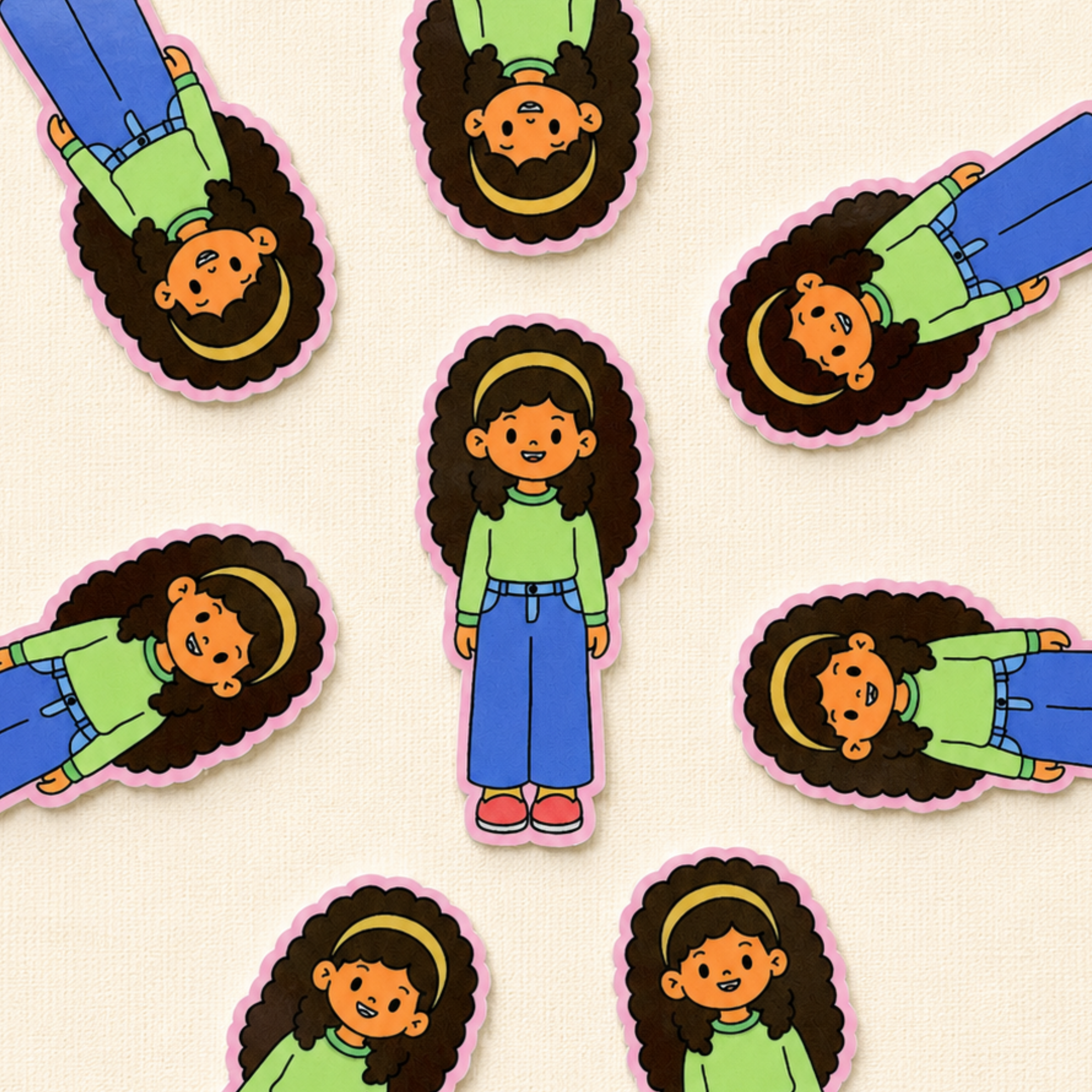 Mila Sticker