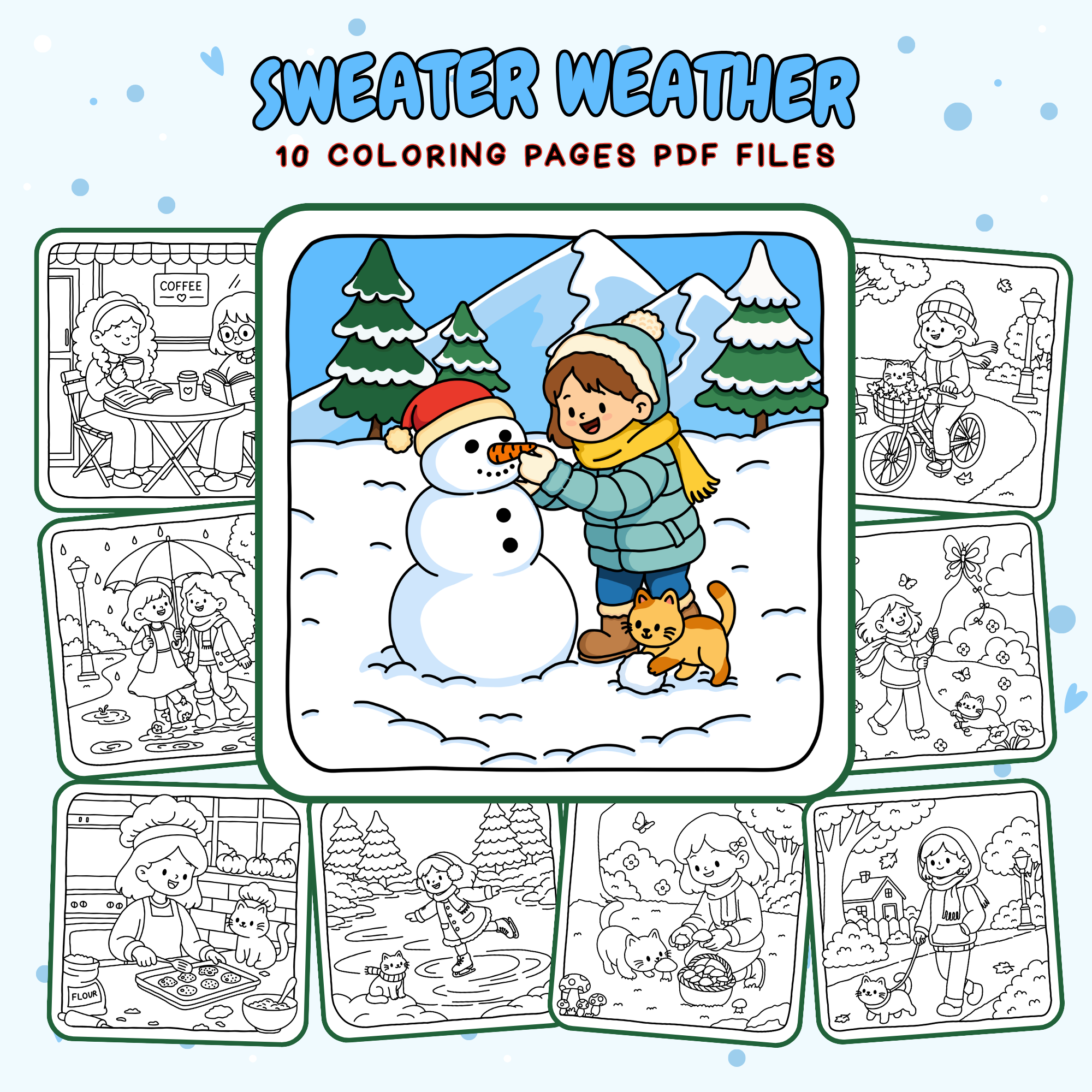Sweater Weather  Digital Download