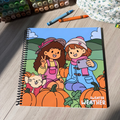 Sweater Weather  Coloring Book (Side Bound)
