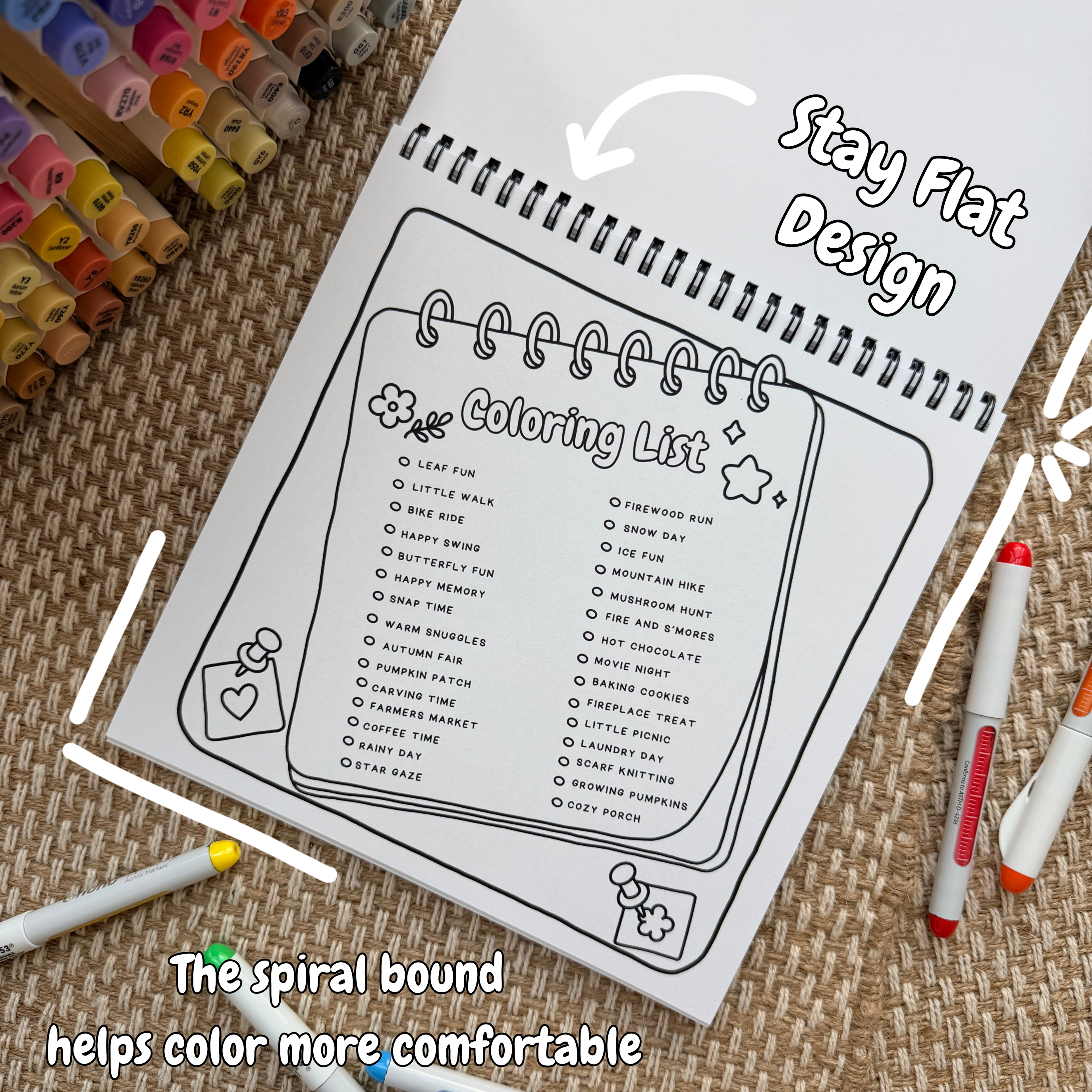 Sweater Weather  Coloring Book