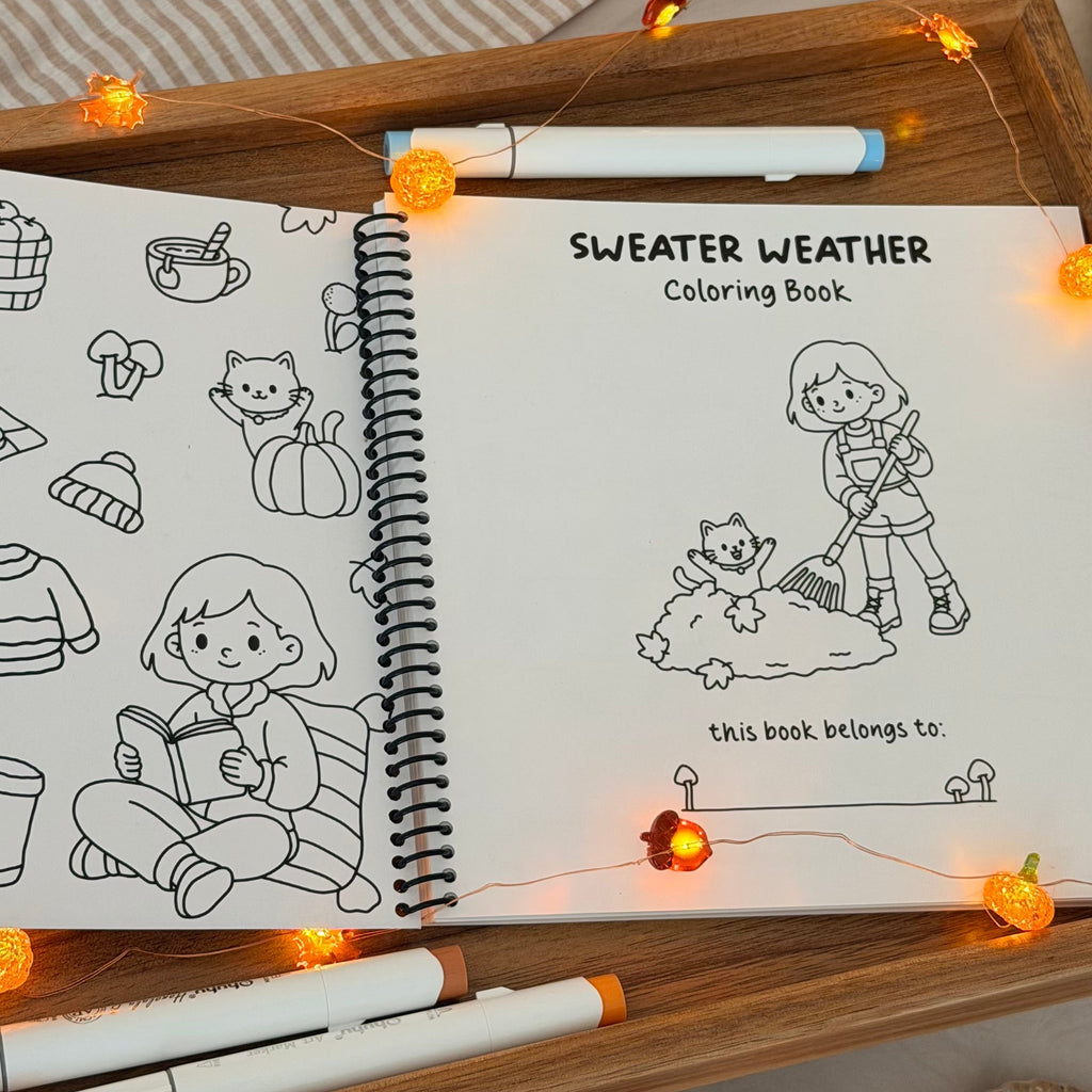 Sweater Weather  Coloring Book