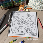 Sweater Weather  Coloring Book (Side Bound)