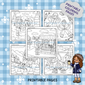 Sweater Weather Winter Printable Pages