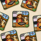 Baking Cookies Sticker