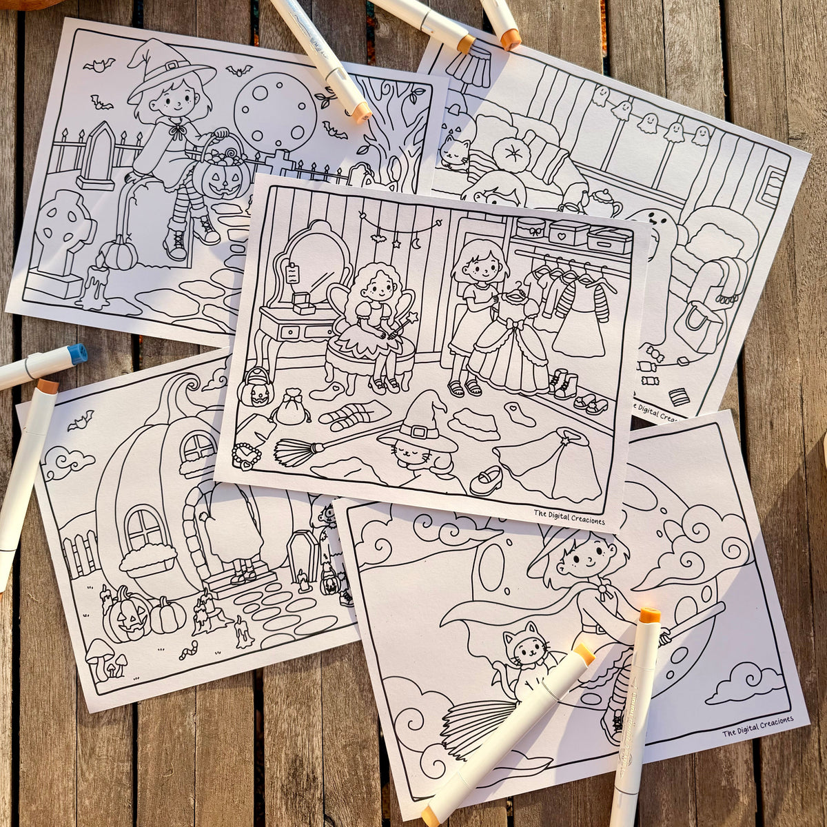 Spooky Season Coloring Pages