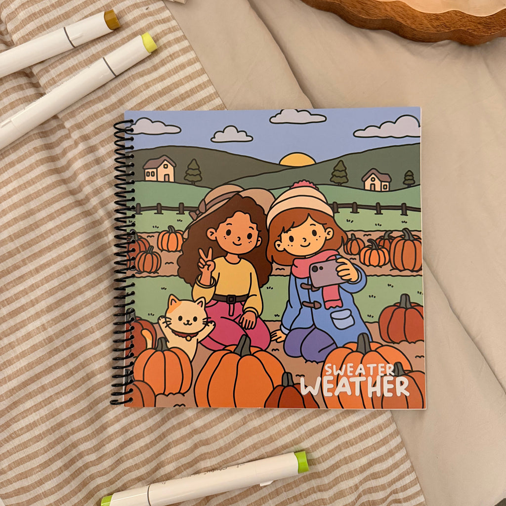 Sweater Weather  Coloring Book