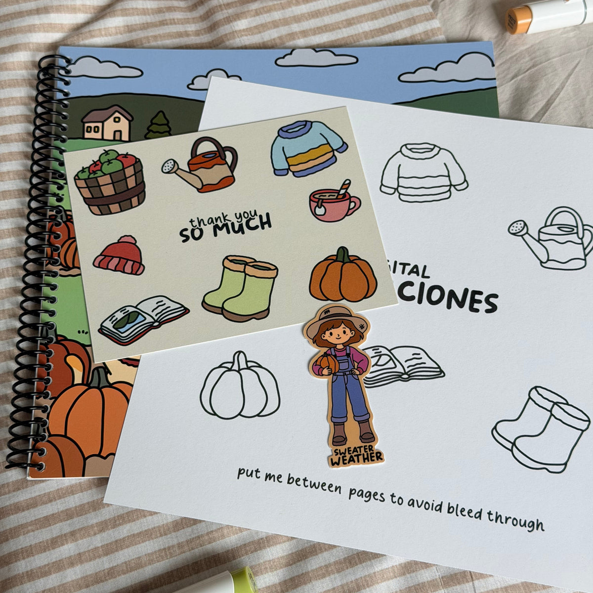 Sweater Weather  Coloring Book