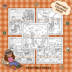 Sweater Weather Fall Printable Pages